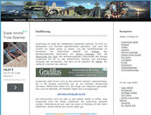 Tablet Screenshot of guatemala-reisefuehrer.de